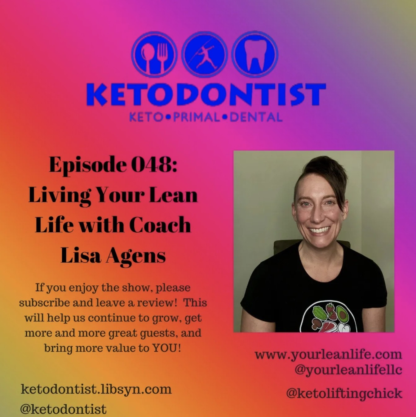 Your Lean Life LLC on the Ketodontist Podcast!